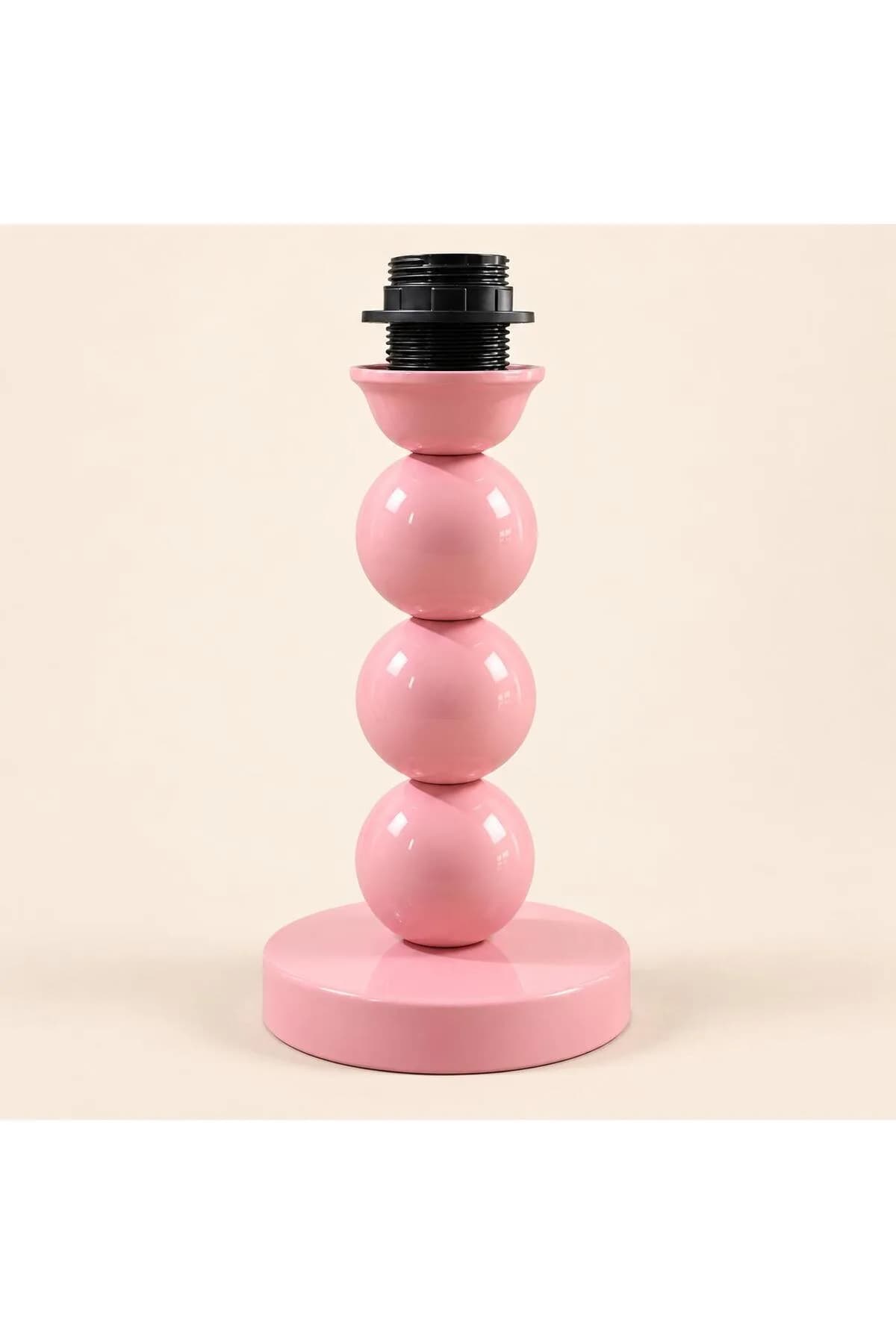 3 Top Ayak Model Abajur Masa Lambası Ayağı E-27 Duy Uyumlu Salon Yatak Odası Ofis Kullanılabilir