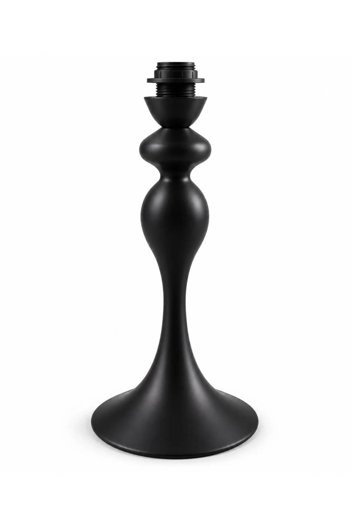 E-27 Duylu Musha Model Masa Lambası Ayağı Salon Yatak Odası Abajur Ayağı