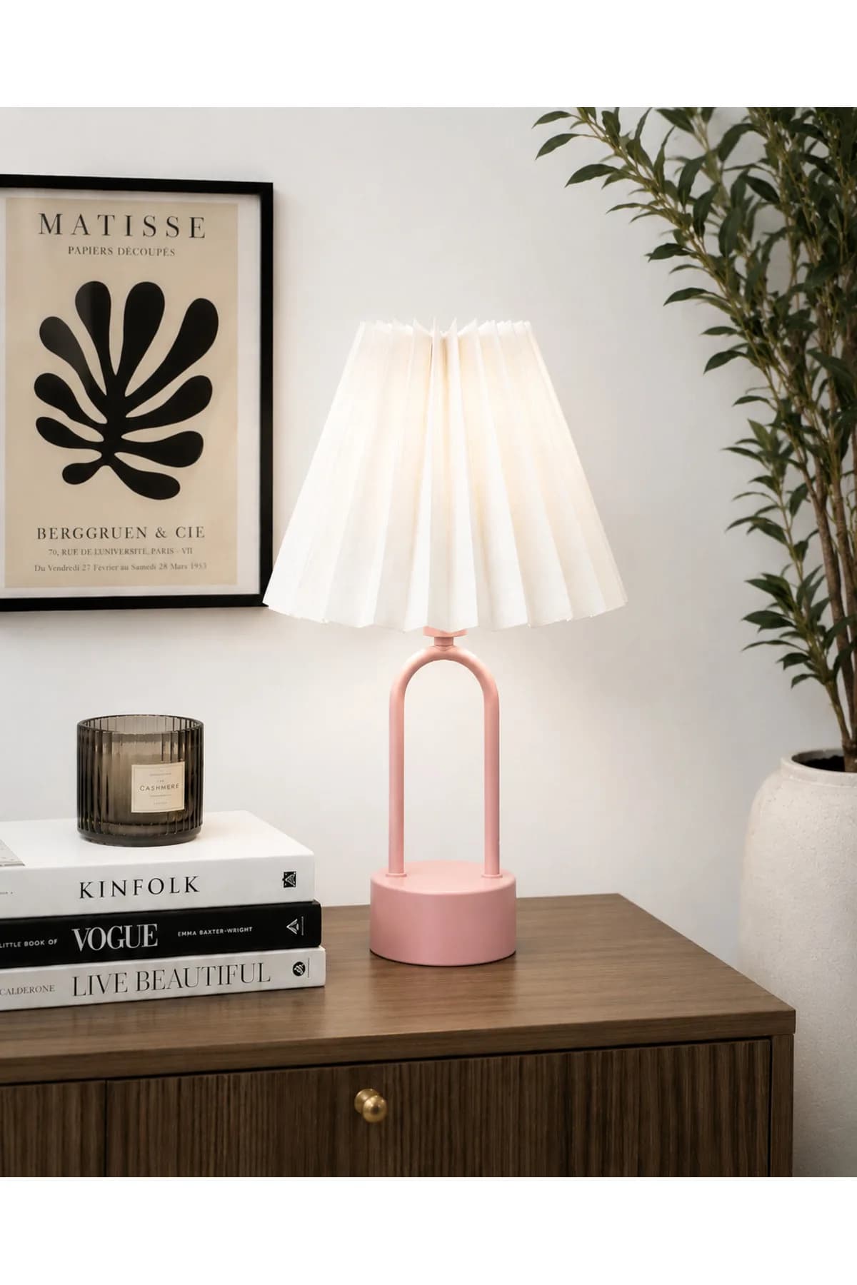 Cava Model Umbrella Abajur Şapkalı Masa Lambası Salon Yatak Odası Elektrikli Abajur