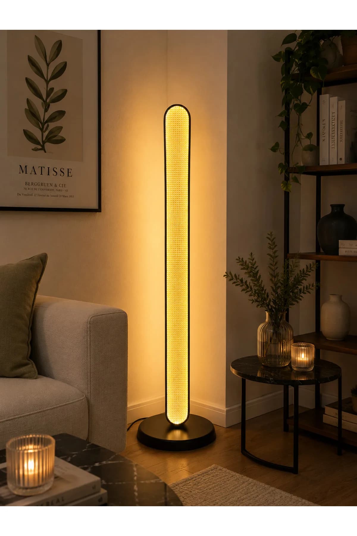 Hazeran Model Led Lambader Salon Yatak Odası Ofis Şık Modern Model